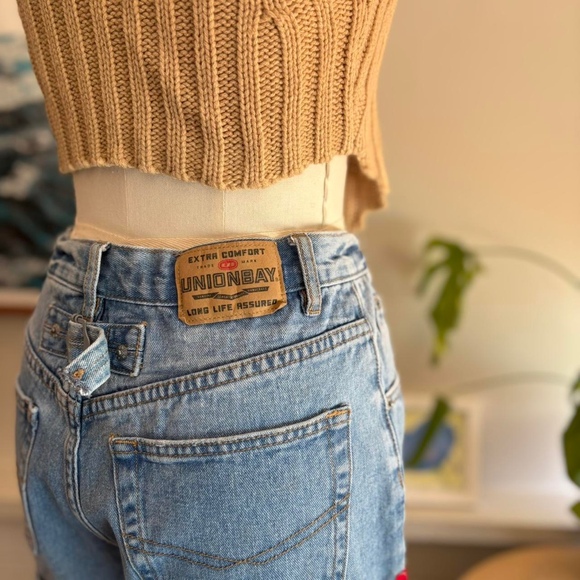 vintage high rise denim shorts - Picture 3 of 7